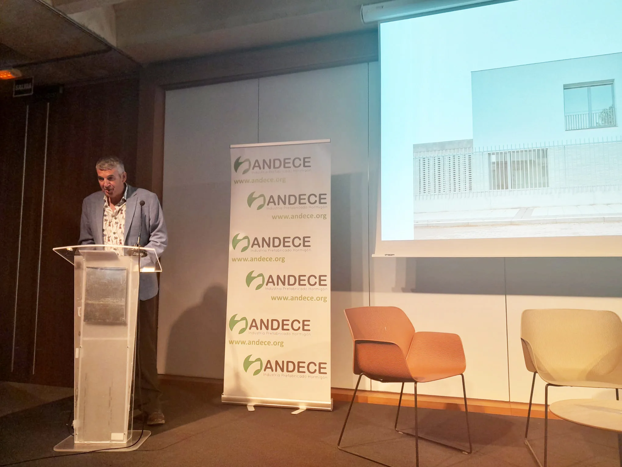 Paco Barruca en el congreso